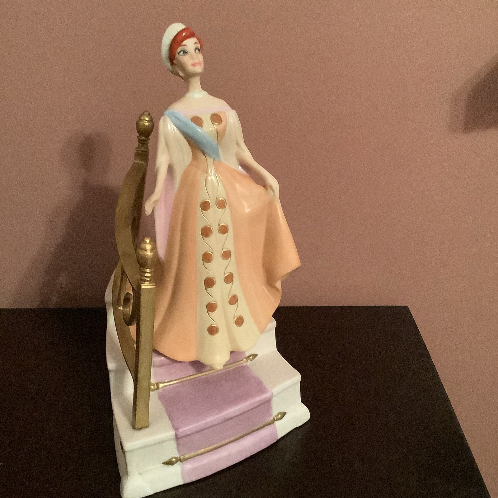 Disney Anastasia Music Box – Plays “Once Upon a December” – Figurine Music Box