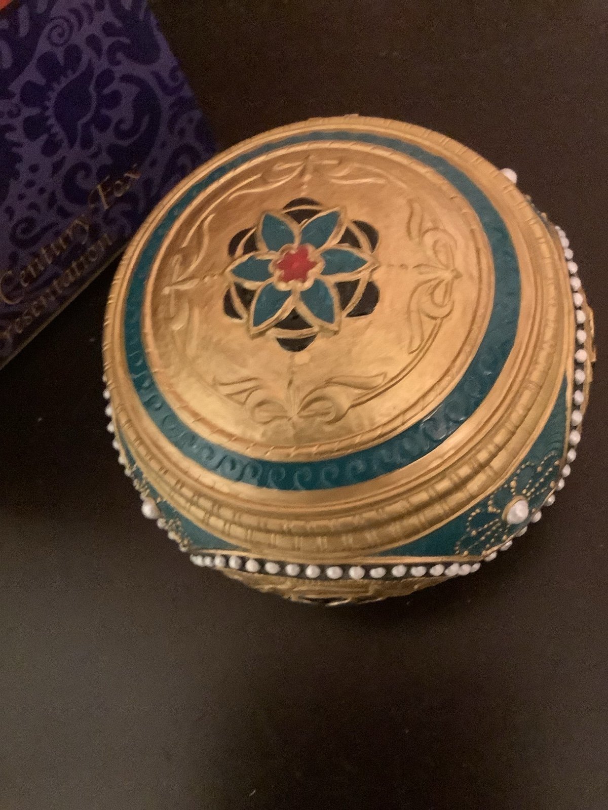 Disney Anastasia San Francisco Music Box – Plays "Once Upon a December" – Rotating Figurine – Mint with Box