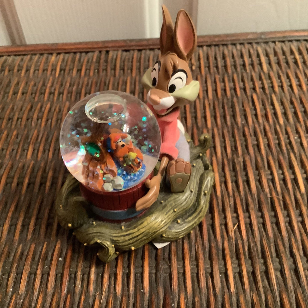 Disney Mountain Splash Snow Globe – New Condition – Clear Water