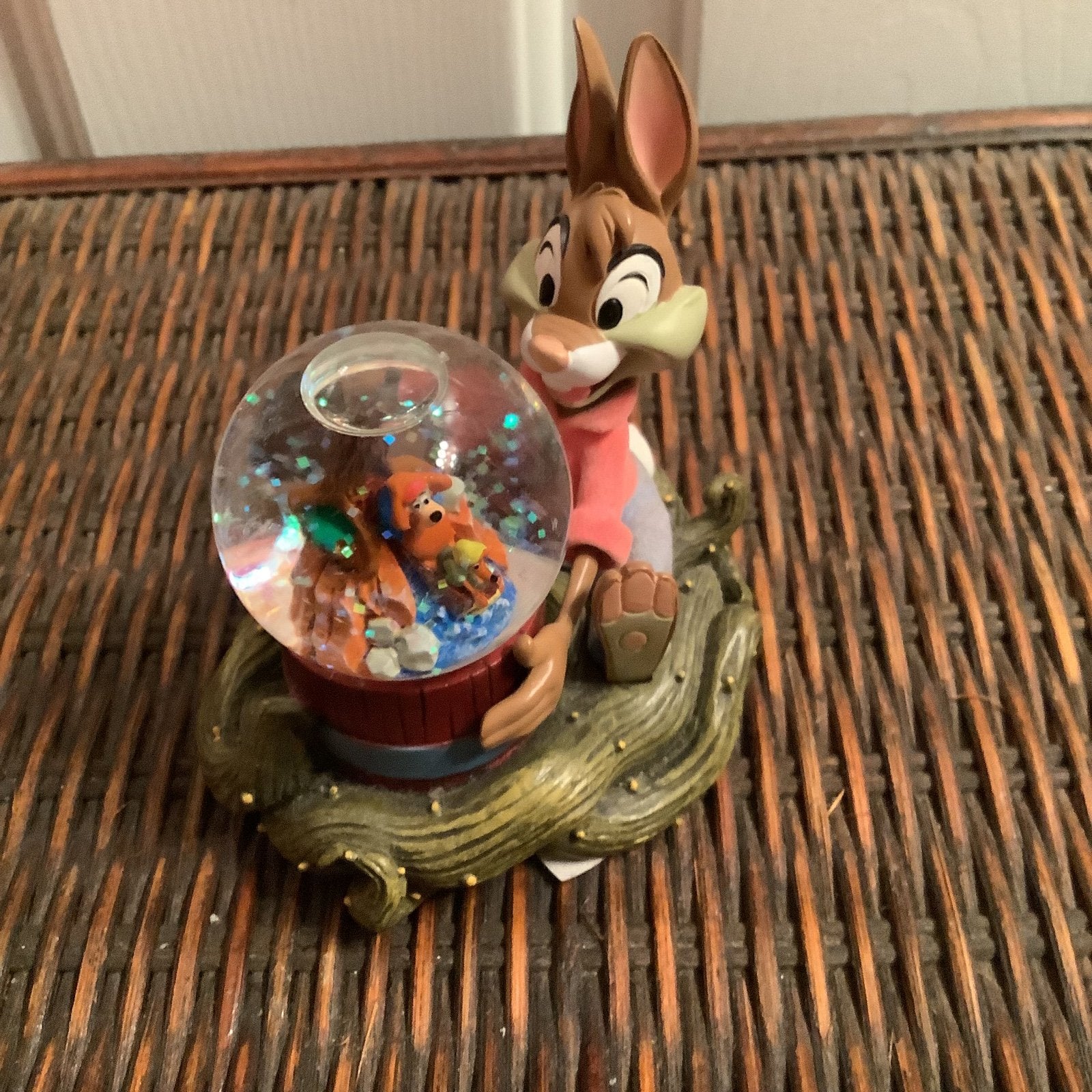 Disney Mountain Splash Snow Globe – New Condition – Clear Water