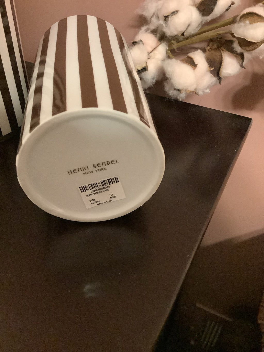 Henri Bendel Large Centennial Vase – New with Tag – Elegant Designer Piece