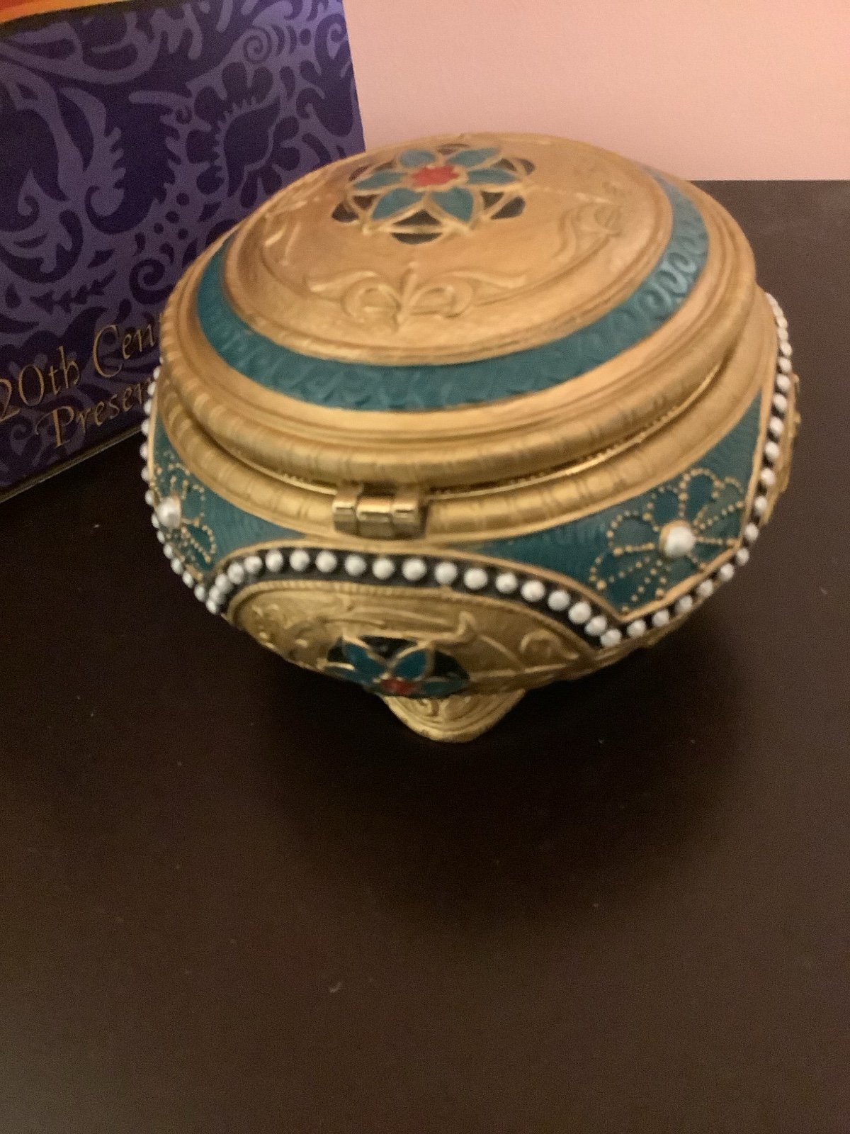 Disney Anastasia San Francisco Music Box – Plays "Once Upon a December" – Rotating Figurine – Mint with Box